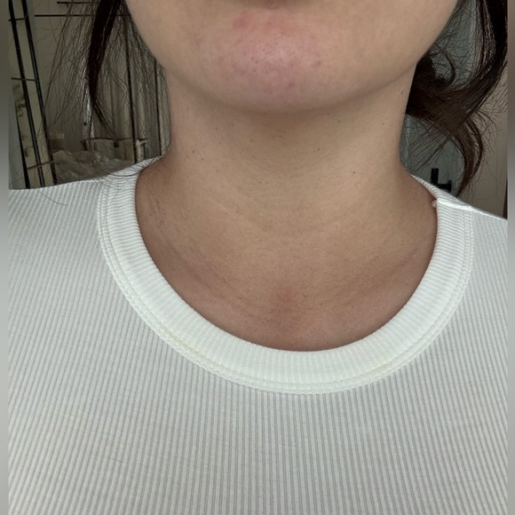 Skims Soft Lounge Long Sleeve Dress Marble/White - Picture 3 of 3